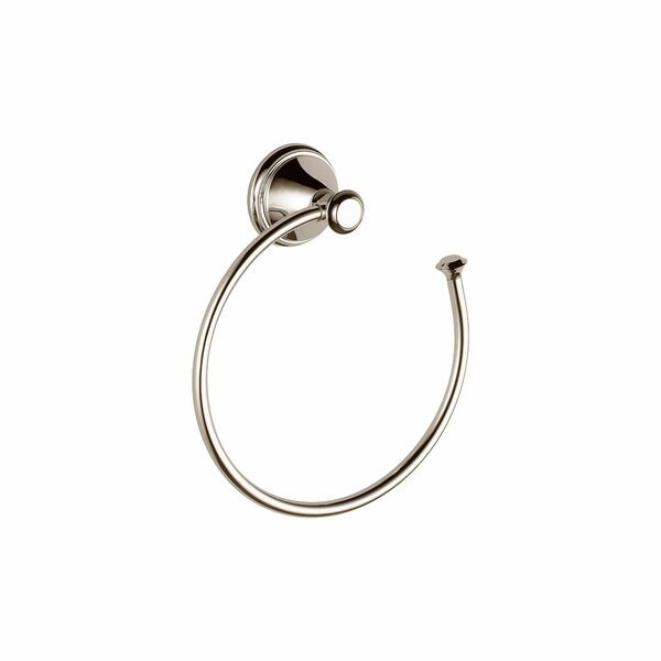 79746 RB PN Delta Cassidy Towel Ring Reviews Wayfair   Cassidy™ Towel Ring 